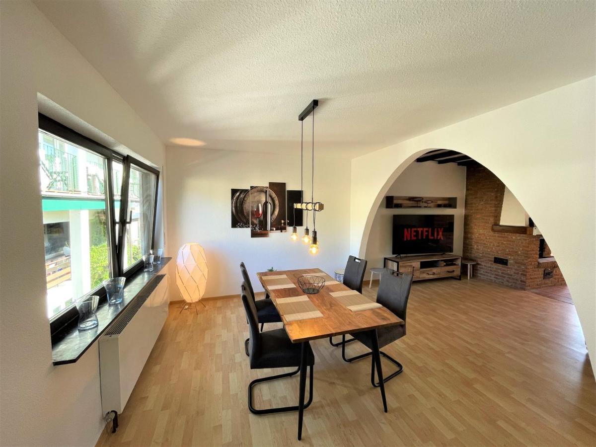 Apartament Traumaussicht Kamin Balkon Burgblick 65 Zoll Tv Netflix Sky Joyn Lindenplatz Bullay Zewnętrze zdjęcie